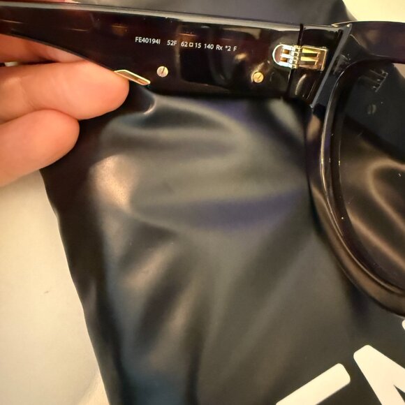 Fendi Sunglasses - Fendi First Brown Cat Eye - Picture 5 of 7